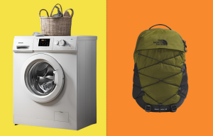 Can you put north face backpacks in washing machine